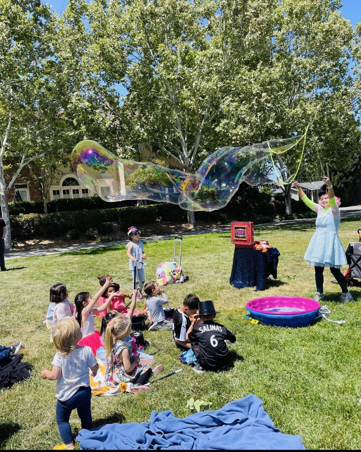 Outdoor Bubble Show